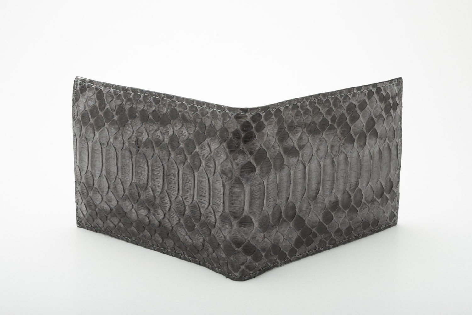 Portafoglio uomo pitone grigio - immagine 4
