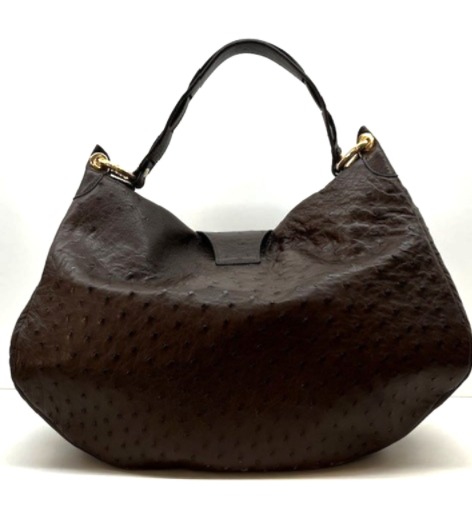 Borsa Butterfly in Vero Struzzo - immagine 6
