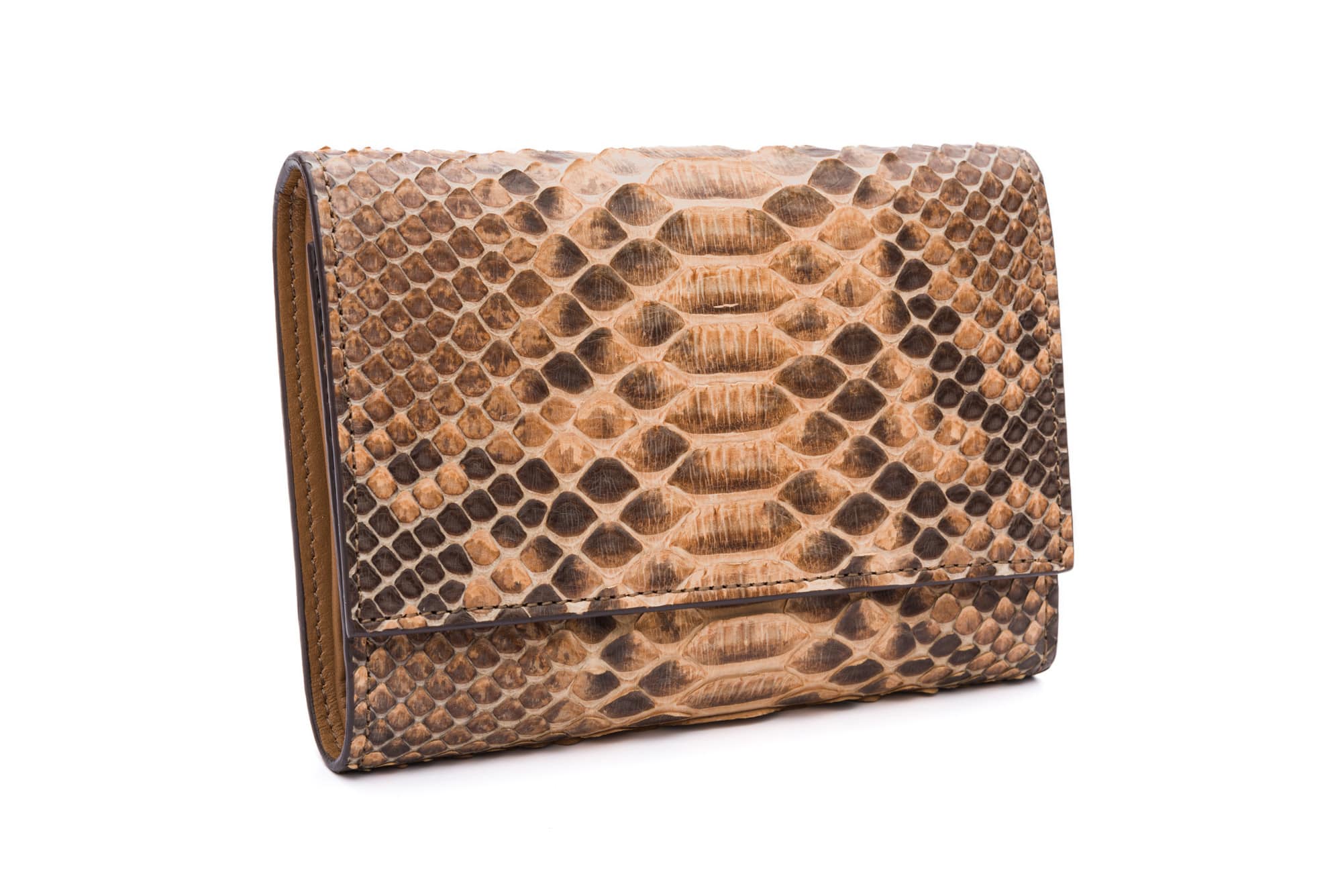 Portafoglio donna pitone cuir